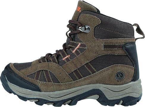 Northside Unisex RAMPART MID WATERPROOF Hiking Boot, Brown, 2 Medium US Little Kid in Saudi Arabia