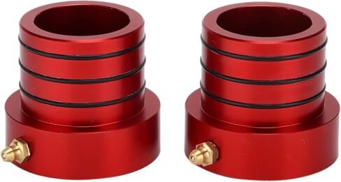 Front Axle Tube Seal Set Advanced Aluminum Pair for 1987‑2018 Suit for Offroad Enthusiasts (Black) in Saudi Arabia