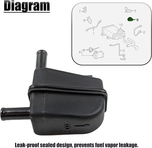 أنبوب تغذية بخار الوقود 23818-46110 لـ GS300 GS430 1998-2005 IS300 2001-2005 LS400 1990-2000 LS430 2001-2006 SC300 SC400 1992-2000 SC430 2002-2010 in Kuwait