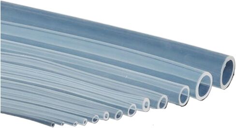 Flexible 1Meter Food Grade Translucent Silicone 1 2 3 4 5 6 7 8 mm Rubber Hose Pipe Soft 1 M(8x10mm) in Kuwait