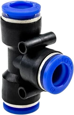 50/200PCS 3-Way T-Shaped Pneumatic Fittings, 4mm 6mm 8mm 10mm 12mm Hose Tube Push-In Air Gas Connectors(PEG8-4,200Pcs) in Kuwait
