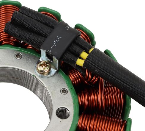 Magneto Stator 18 لفائف للتآكل والرطوبة، استبدال الجزء الثابت للمحرك الكهربائي متوافق مع دراجة الجيب 2004-2007 CBR1000RR in Kuwait