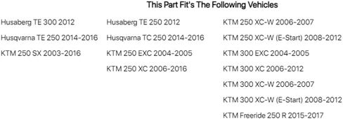 حشية بديلة لغطاء القابض Boyesen لـ KTM 300 XC-W (E-Start) 2008-2012 in Kuwait