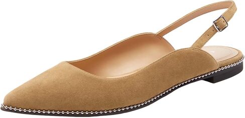 Coach Women's VAE Leather Skimmer Ballet Flat in Saudi Arabia