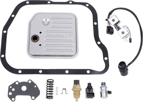 42RE Transmission Governor Pressure Sensor Solenoid Kit, Compatible with Dodge Ram 1500 2500 3500 Grand Cherokee, Automotive Transmission Filter Replaces(WITH Transmission Solenoid Assembly) in Saudi Arabia