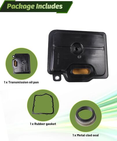 Transmission Filter and Gasket Kit Fits for Chrysler 200, Town & Country, Dodge Grand Caravan, Journey, Ram ProMaster 1500 2500 3500, Replaces 68018555AA, 05078555AA in Kuwait