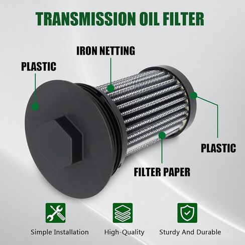 Transmission Oil Filter Fit for Kubota Z723KH-48, Z724KH-54, Z724X-48, Z726XKW-3, Z751KWi, Z781KWi-54, Z781KWTi-60 Replace for K3811-14070 in Saudi Arabia