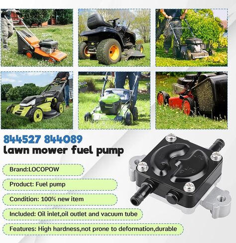 Fuel Pump Replacement for B&S 844527 844089, for models 540000 541000 542000 543000 engines Lawn Mower in Saudi Arabia