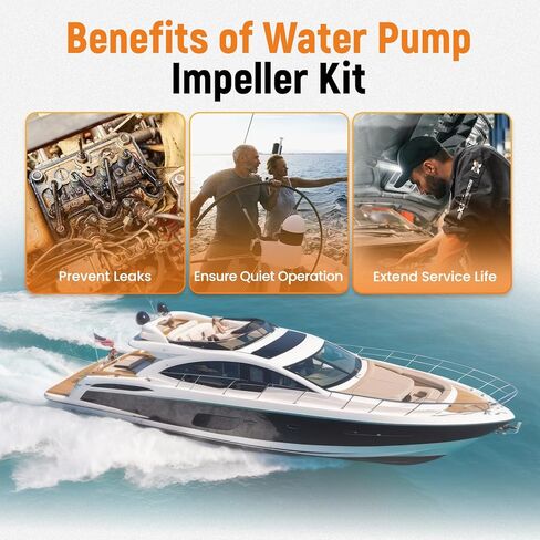 طقم تصليح دفاعة مضخة مياه من maxpeedingrods لياماها خارجي 2-Str 60 70 75 80 85 90 HP بديل 692-W0078-00-00 692-W0078-01-00 in Kuwait