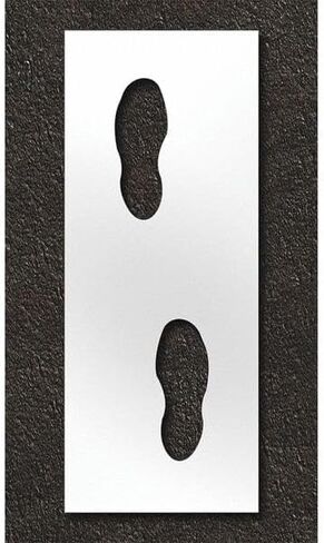 استنسل الرصيف، خطوات القدم، STL-108-12414 in Kuwait