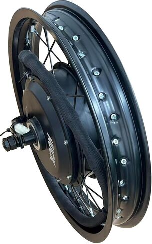 عجلة محرك QS 5000 وات، حافة دراجة نارية 17 × 2.15 3.5T عالية السرعة 200 مم التسرب عجلة محرك QS 5000 وات؛ عجلة دراجة كهربائية in Kuwait