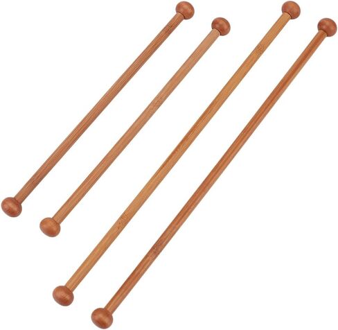 OLYCRAFT 4 قطع خشبية العلم راية القطب 9/12 بوصة قضيب الجدار شنقا شريط راية شماعات القطب راية شماعات حديقة العلم الشماعات للمفروشات والبطانيات والستائر وتزيين الجدار in Kuwait