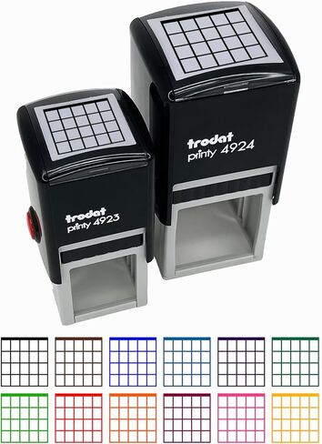 Guitar Chord Blank Self-Inking Rubber Stamp Ink Stamper - 1 Inch Small - Black Ink in Saudi Arabia