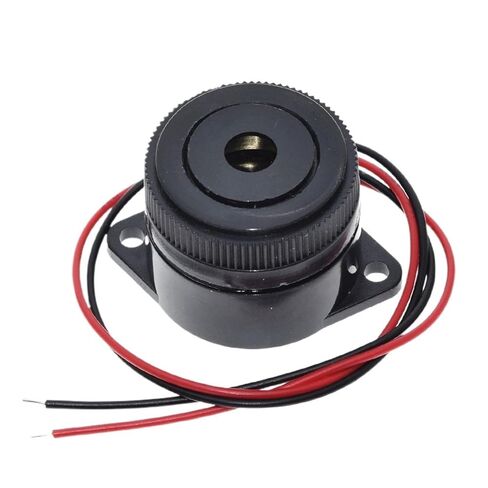 QSI-2910 90DB Buzzer 29.5x24.5mm DC 12V Active piezoelectric Buzzer Continuous Sound in Saudi Arabia
