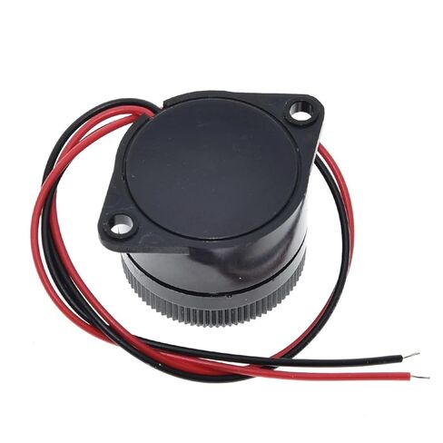 QSI-2910 90DB Buzzer 29.5x24.5mm DC 12V Active piezoelectric Buzzer Continuous Sound in Saudi Arabia
