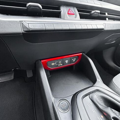 غطاء حماية لمنفذ الشحن USB متوافق مع ملحقات Kia K4 2025-2026 (أحمر) in Kuwait