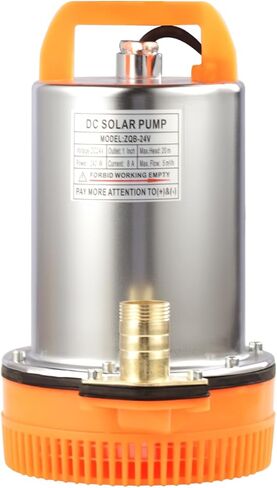 DC 12V Submersible Water Pump Submersible Deep Well Water Pump 1 inch Outlet，Irrigation Water Pump with Upgrade Copper Motor in Saudi Arabia