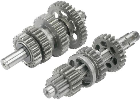 Compatible with Motorcycle Models 140cc Gear Box Main Counter Shaft 1P55FMJ Horizontal Kick Starter Engine for Part Number LF140 in Saudi Arabia