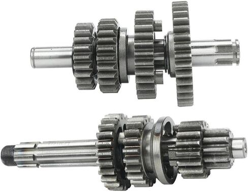 Compatible with Motorcycle Models 140cc Gear Box Main Counter Shaft 1P55FMJ Horizontal Kick Starter Engine for Part Number LF140 in Saudi Arabia