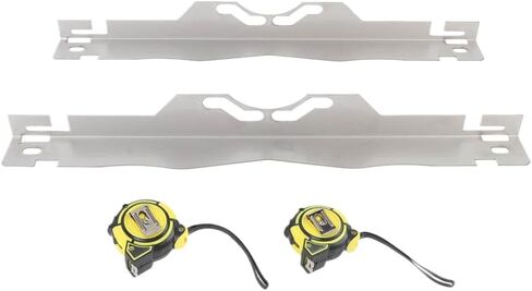 Car Front End Alignment Tool Wheel Alignment Tool Plate Stainless Steel with 3 Meters Tape Measure Compatible with Cars Sedans SUVs in Saudi Arabia