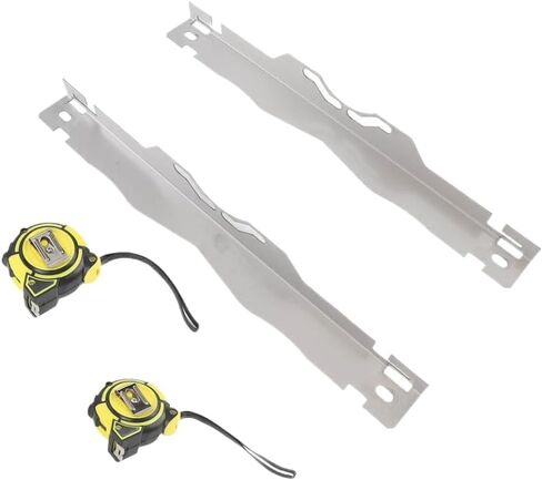 Car Front End Alignment Tool Wheel Alignment Tool Plate Stainless Steel with 3 Meters Tape Measure Compatible with Cars Sedans SUVs in Saudi Arabia