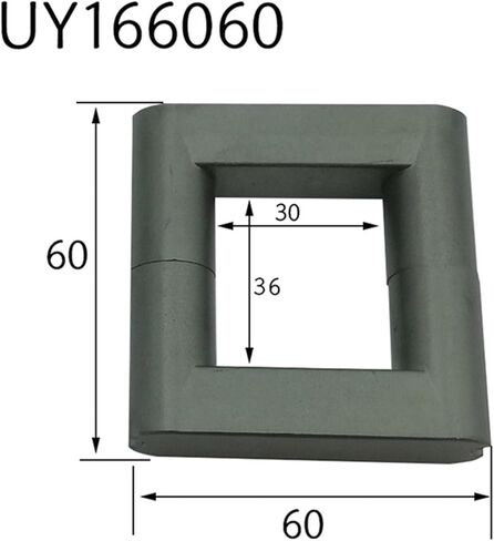 1 زوج Balun حبة UY1658/60 UU شكل الطاقة الفريت الأساسية 58x58 60x60 60x62 الزنك الفريت MnZn PC40 (UY165858) in Kuwait