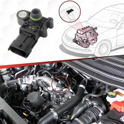 12592525 مستشعر الضغط المطلق المنوع متوافق مع CTS 2011-2015 كامارو 2010-2015 كورفيت 2009-2013 in Kuwait