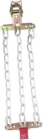 Sosoport Universal Large Suv Snow Chains مجموعة 3 قطع مضادة للانزلاق لحزام الشتاء للسيارة للاستجابة السريعة للجليد والطين (235-265) لون عشوائي in Saudi Arabia