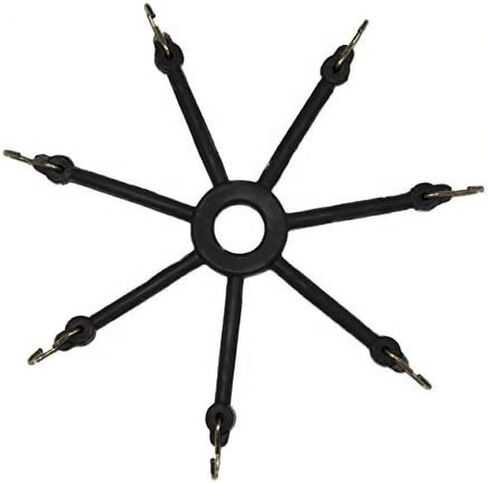 أداة ضبط سلاسل إطارات الثلج لشاحنة Spider Bungee باللون الأسود 0213، تنطبق على سيارات الركاب والشاحنات الخفيفة والدراجات النارية. مجموعة من 2 in Kuwait