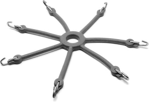 أداة ضبط سلاسل إطارات الثلج لشاحنة Spider Bungee باللون الأسود 0213، تنطبق على سيارات الركاب والشاحنات الخفيفة والدراجات النارية. مجموعة من 2 in Kuwait