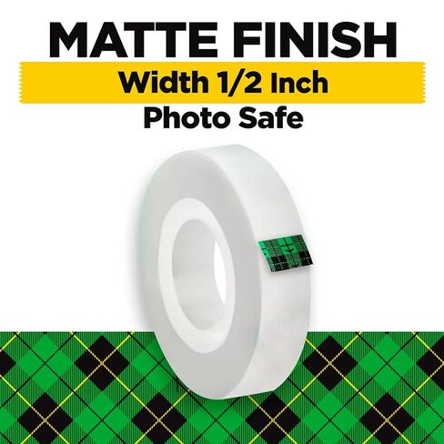 Scotch® Magic™ Invisible Tape, 1/2" x 1296", Clear, Pack of 3 Rolls in Saudi Arabia
