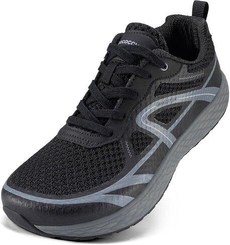 Men's Wide Toe Box Walking & Running Shoes - Lightweight Road & Trail Zero Drop Sneakers, Gym Outdoor Training in Saudi Arabia