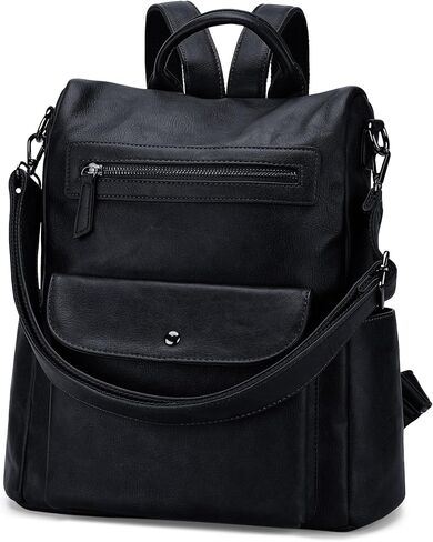 Backpack Purse for Women,Fashion Anti-Theft PU Leather Travel Shoulder Bag for Ladies Large Satchel VONXURY in Kuwait