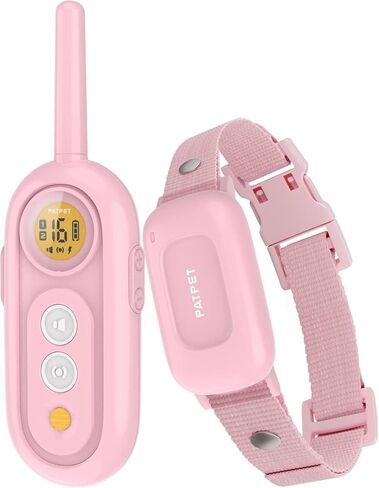 PATPET Dog Training Collar - 2000Ft Waterproof Shock Collar for Small Medium Dogs (10-100Ibs), Rechargeable Training Collar with 3 Safe Training Modes in Kuwait