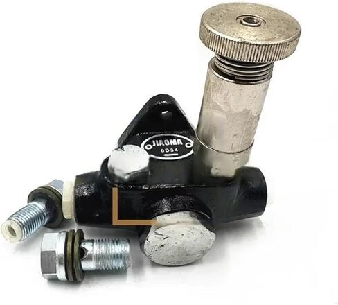 Hand Oil Pump Compatible For Kobelco SK200/210/230/250/260-6-6E Compatible For Mitsubishi 6D34 Engine Excavator Accessories in Saudi Arabia