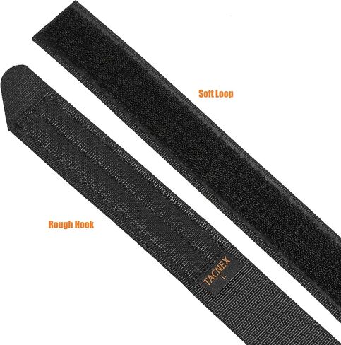TACNEX Mechanic No-Scratch Elastic Belt 1 3/8" Buckleless Adventure Stretch Web Belt Hook & Loop Closure No Metal Men Women in Saudi Arabia