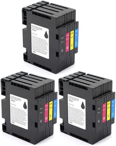 خرطوشة حبر متوافقة مع SawGrass Virtuoso SG400 SG800 - حبر التسامي للمطبوعات النابضة بالحياة (مجموعة واحدة) in Kuwait