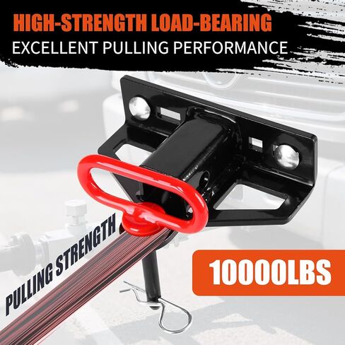 وصلة وصلة جزازة العشب بدون دوران مع جهاز استقبال 1-1/4 بوصة، ووصلة استقبال مقطورة فولاذية شديدة التحمل بسمك 6 مم، ودبوس وصلة مقطورة مغناطيسي 1/2 بوصة ودبوس ومشابك مقاس 5/8 بوصة in Kuwait