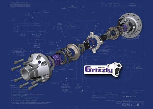 Yukon Gear & Axle (YGLD60-3-35) Grizzly Locker for Dana 60, 4.10 & down, 35 spline in Saudi Arabia