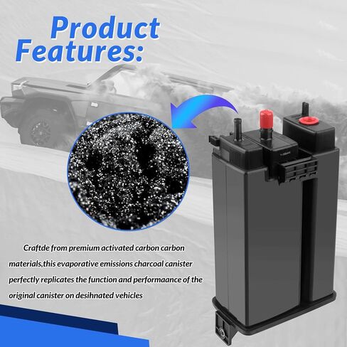 14950-7S00A Vapor Canister Compatible with 2004-2022 Nissan Armada Titan NV1500 NV2500 NV3500 Infiniti QX56 QX80 4.0L 5.6L Replaces 149507S00A 14950-7S000 149507S000 in Saudi Arabia