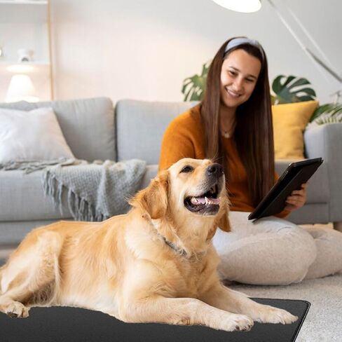 LOYDBDT Grounding Mat with 15ft Grounding Cord,Grounding Bed Mat,Ultra Soft PU Leather,Grounding Therapy Improve Health,Grounding Foot Mat,Relieve Anxiety and Pain,11.8x39inches in Kuwait