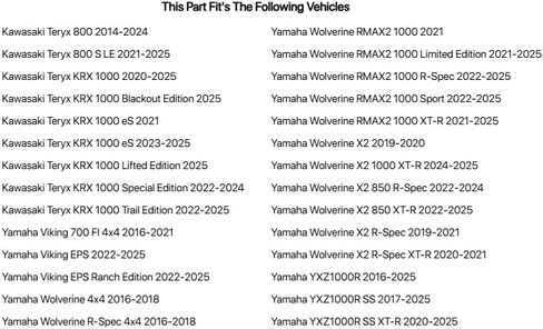 TUSK 4 نقاط 3 بوصة H-Style طقم حزام الأمان 2 مقعد حزمة لياماها YXZ1000R 2016-2024 in Kuwait