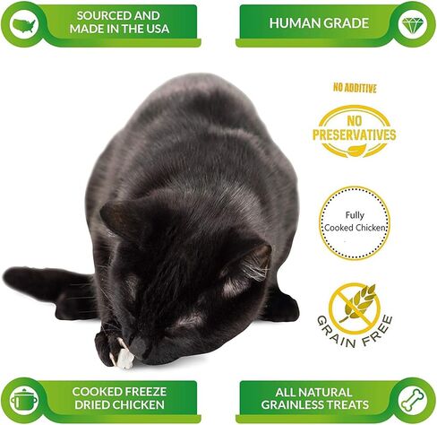 LIFE ESSENTIALS BY CAT-MAN-DOO Catmandoo Dried Chicken Pet Treat (16 Ounce (Pack of 1)) in Kuwait