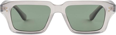 Recycled Rectangular Frame Sunglasses, Polarized, UV400 TAC Lens, Made from Recycled Plastic #1 in Saudi Arabia