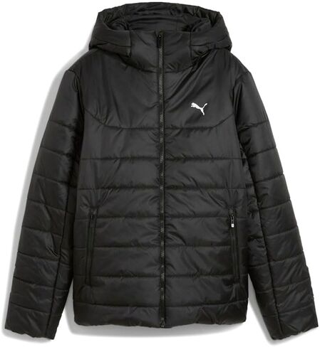 PUMA Womens Essentials Insulated Jacket Athletic Outerwear Casual - Black in Saudi Arabia