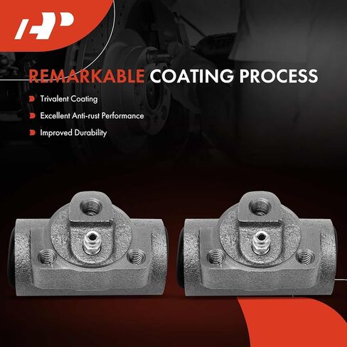 A-Premium Rear Driver & Passenger Drum Brake Wheel Cylinder Compatible with Select Chevrolet, GMC Models - G30 Van, G35, P30 Van, C20 Pickup, K20 Suburban, C25 Suburban, K25 Suburban, P25, 2-PC Set in Saudi Arabia