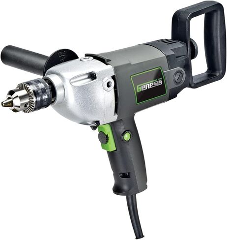 7.5 Amp 1/2 Variable Speed Heavy-Duty Hammer Drill with Depth Gauge, Chuck Key, Auxiliary Handle GHD1275B in Saudi Arabia