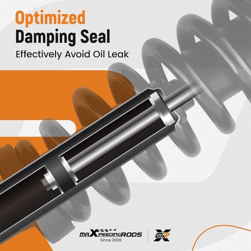 2 قطعة من الدعامات الأمامية من maxpeedingrods لسيارة Toyota Tundra 2007-2021 4WD, 171119R 171119L ممتص الصدمات دعامة كاملة مع مجموعة زنبركية ملفوفة in Kuwait