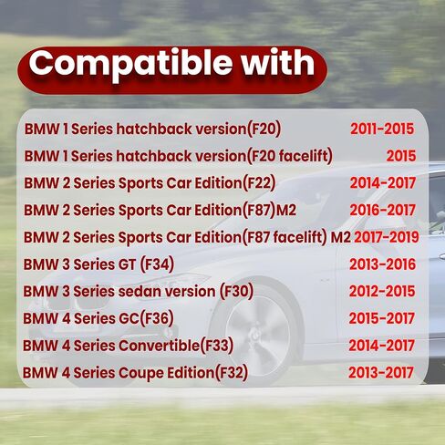 Turbocharged Intercooler Air Intake Turbo Hose Pipe Compatible with BMW 1 2 3 4 Series F20 F22 M2 F87 F30 F34 F32 F33 F36 2011 2012 2013 2014 2015 2016 2017 2018 2019 2020 2021 2022 2023 2024 in Saudi Arabia