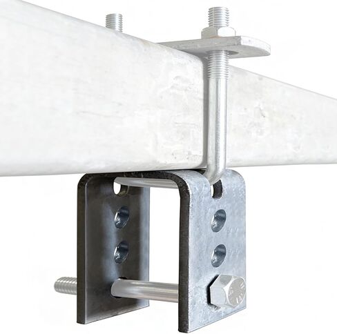 Adjustable U Trailer Spring Hanger for Equalizer Bar-2" Wide Leaf Spring, 5-1/2" Height, 5/16" Thick in Saudi Arabia